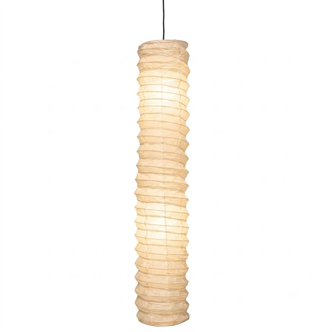 Akari 31N Washi Paper Cylindrical Pendant Light