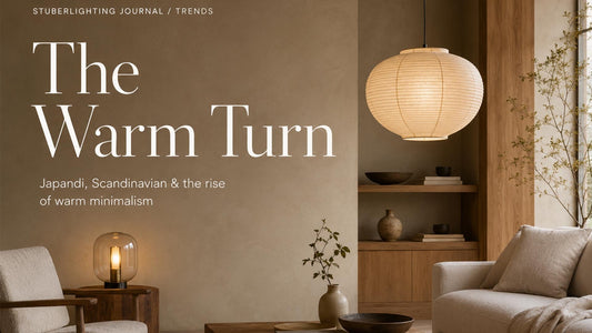 The Warm Turn: Why Japandi and Scandinavian Lighting Are Taking Over in 2026