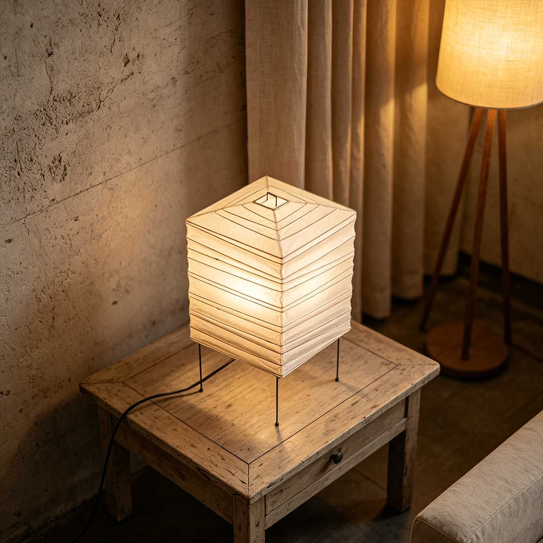 architectural-washi-paper-cube-lamp-minimalist-lighting-detail
