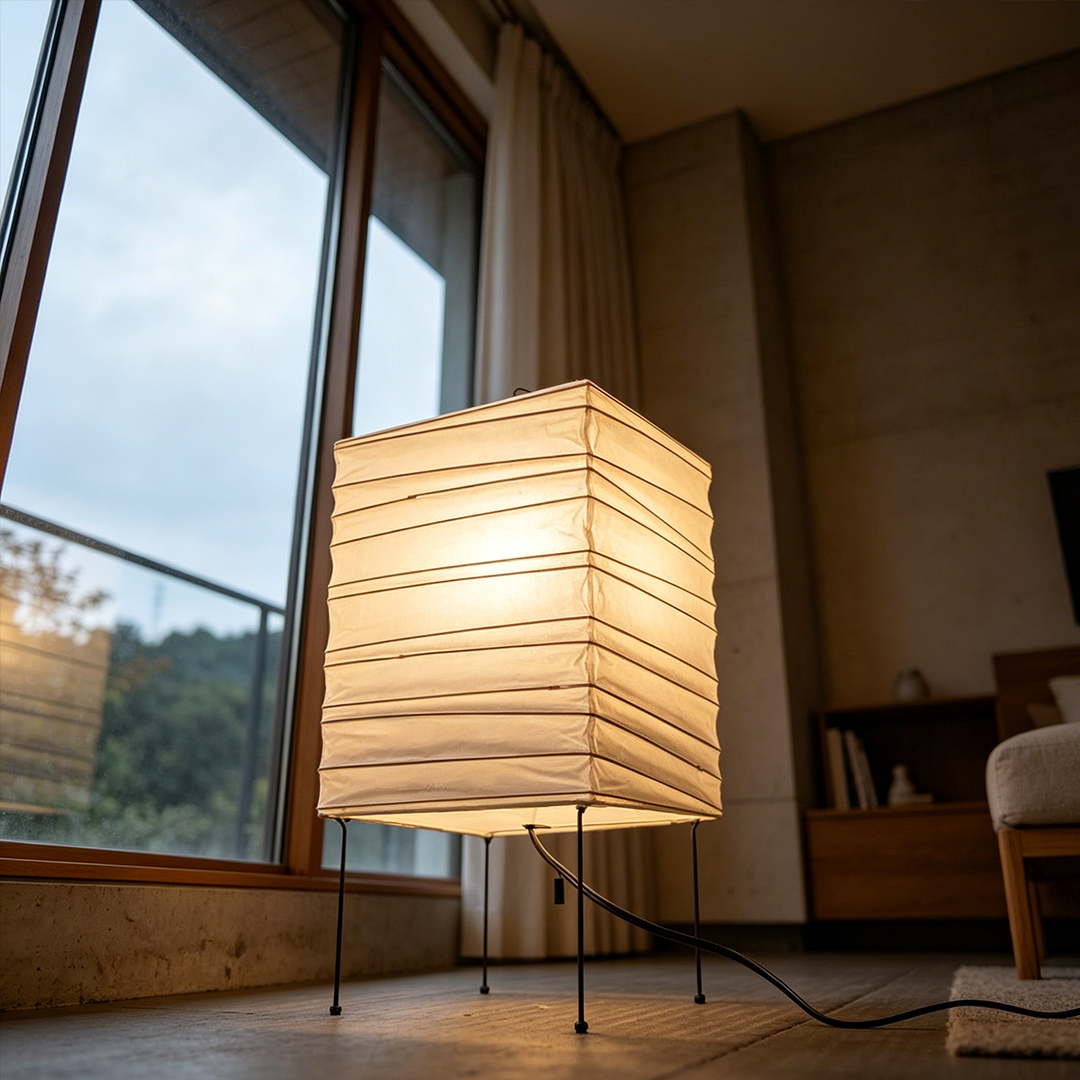 architectural-washi-paper-cube-lamp-minimalist-lighting-detail