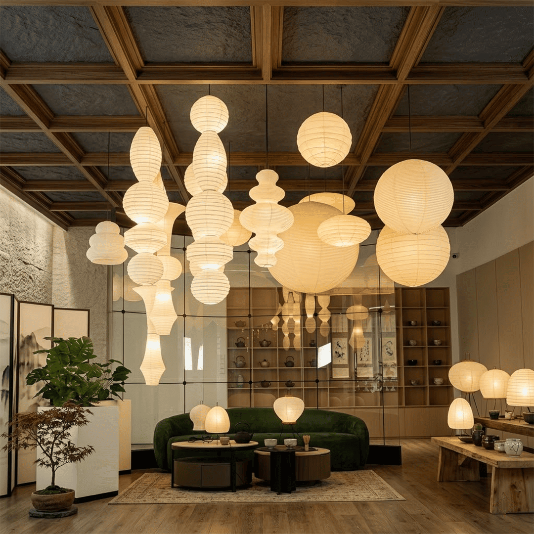 stuberlighting-ori-series-washi-paper-pendant-light