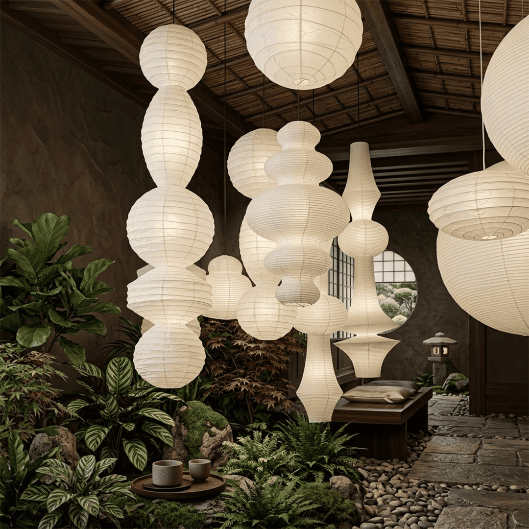 stuberlighting-ori-series-washi-paper-pendant-light