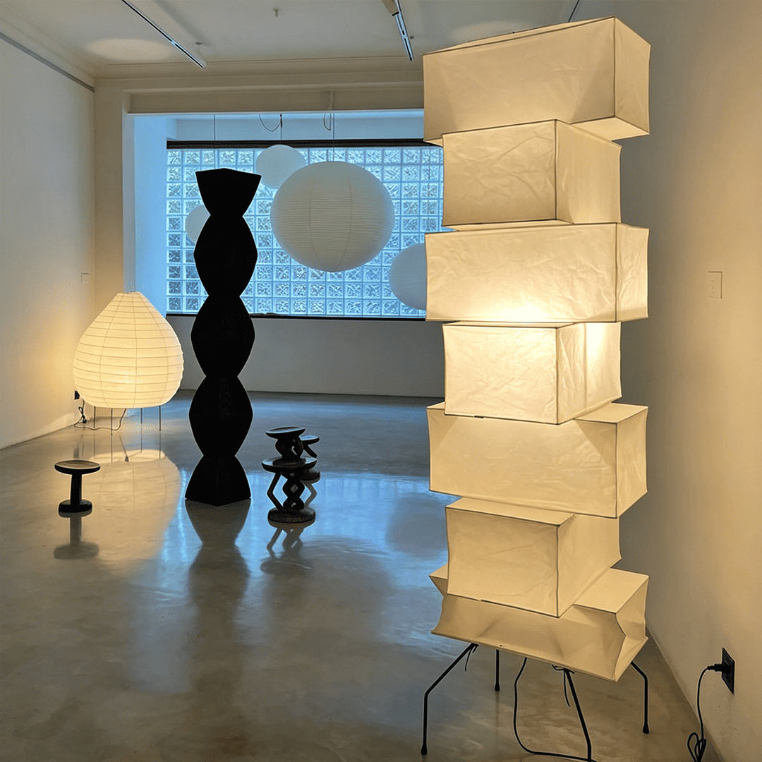 71-inch Akari UF4-L10 tall floor lamp