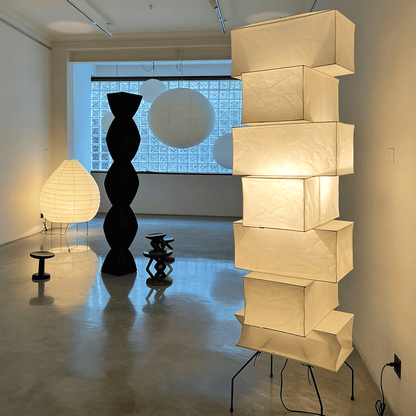 71-inch Akari UF4-L10 tall floor lamp