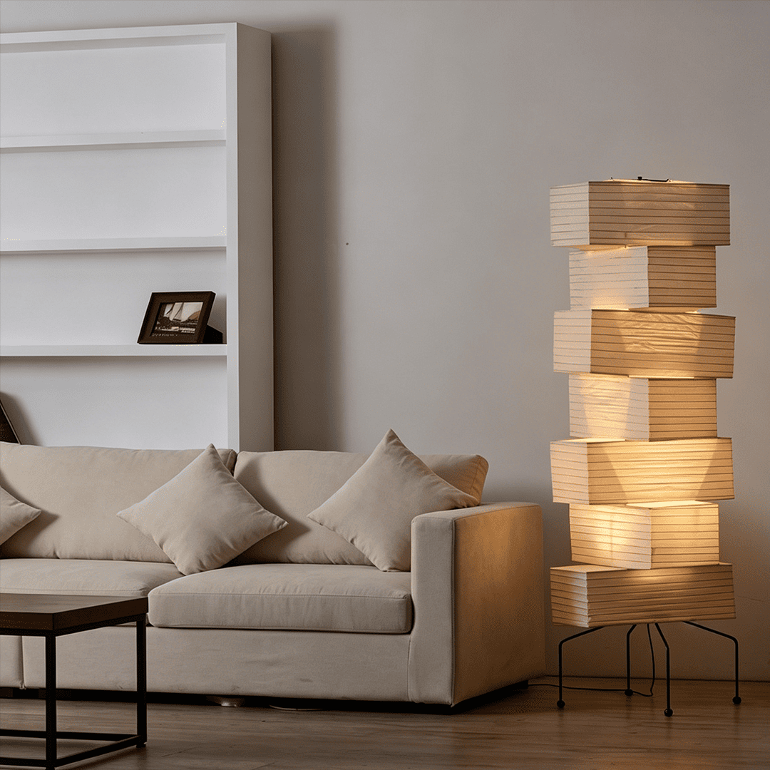 71-inch Akari UF4-L10 tall floor lamp