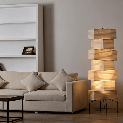 71-inch Akari UF4-L10 tall floor lamp