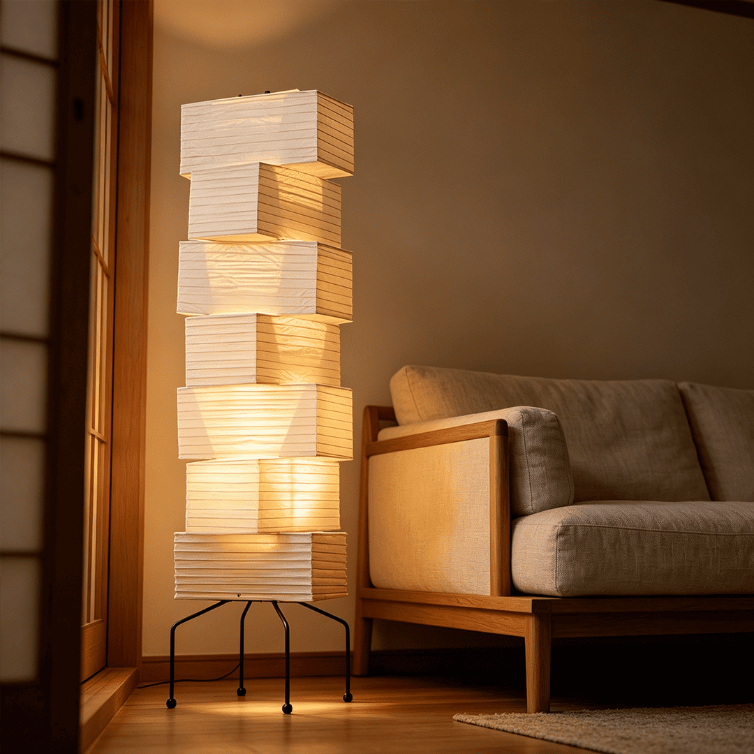 71-inch Akari UF4-L10 tall floor lamp