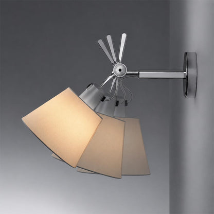 Ardsley swing arm wall sconce adjustable swing arm articulating directional reading light flexible positioning detail close up functional unique
