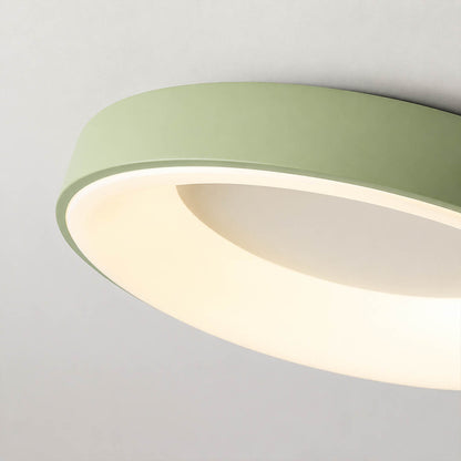 Astra flush mount ceiling light 3 sizes 16 20 24 inch diameter comparison side by side choice helper White Green colors