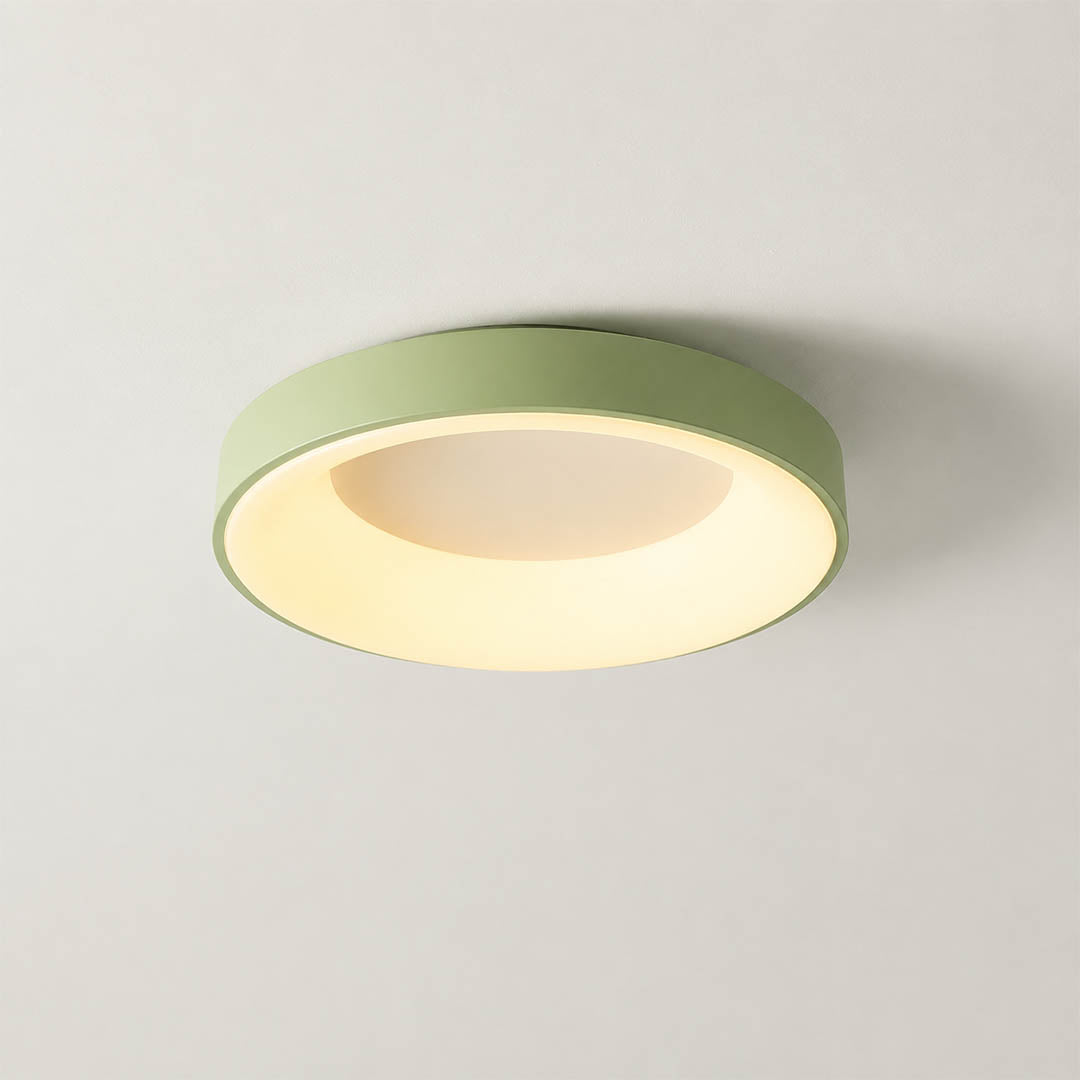 Astra flush mount ceiling light 3 sizes 16 20 24 inch diameter comparison side by side choice helper White Green colors