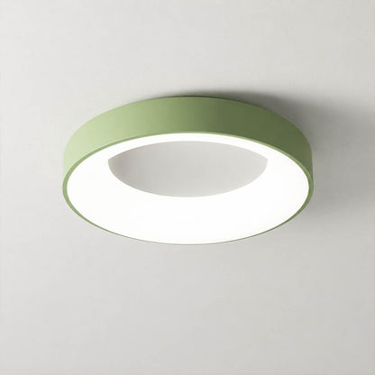 Astra flush mount ceiling light 3 sizes 16 20 24 inch diameter comparison side by side choice helper White Green colors