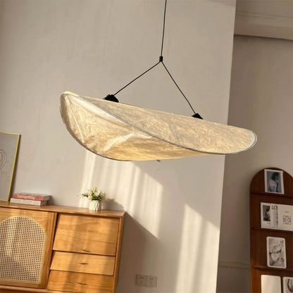Aura Tyvek DuPont paper shade close up translucent material halo light effect detail engineered fabric architectural