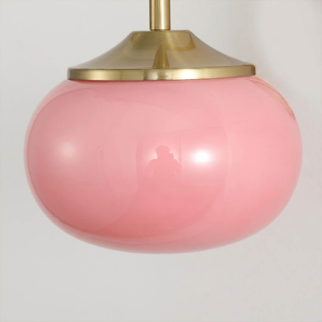 Bonbon wall sconce antique brass bow decorative detail close up vintage