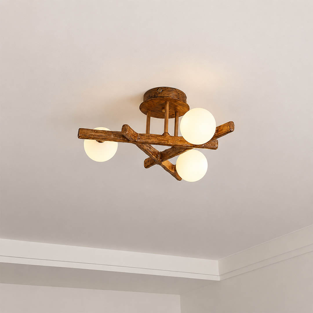 Costella ceiling light six sizes three six nine twelve fifteen lights semi flush comparison reference chart proportional