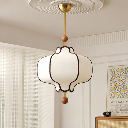 Dynasty lantern pendant light welcoming guests with a warm glow in an entryway