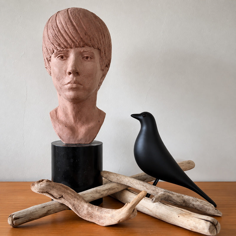 Eames House Bird sculpture highlighting a mid-century design retail boutique display