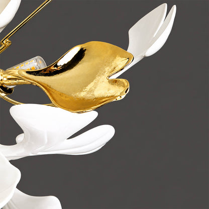 Astra gold branches polished brass finish organic tree structure architectural detail close up mid century art deco