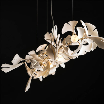 Gingko Chandelier Style B 11 configurations complete range Model A B C combined scale comparison side by side residential to statement reference