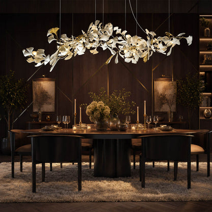 Gingko Chandelier Style B Model A adjustable flagship 59.1 inch boutique restaurant private dining hospitality commercial mid century warm ambient sculptural bendable branches botanical lifestyle interior