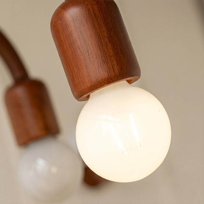 Hadley solid walnut hardwood grain texture close up craftsmanship detail real wood material quality mid century