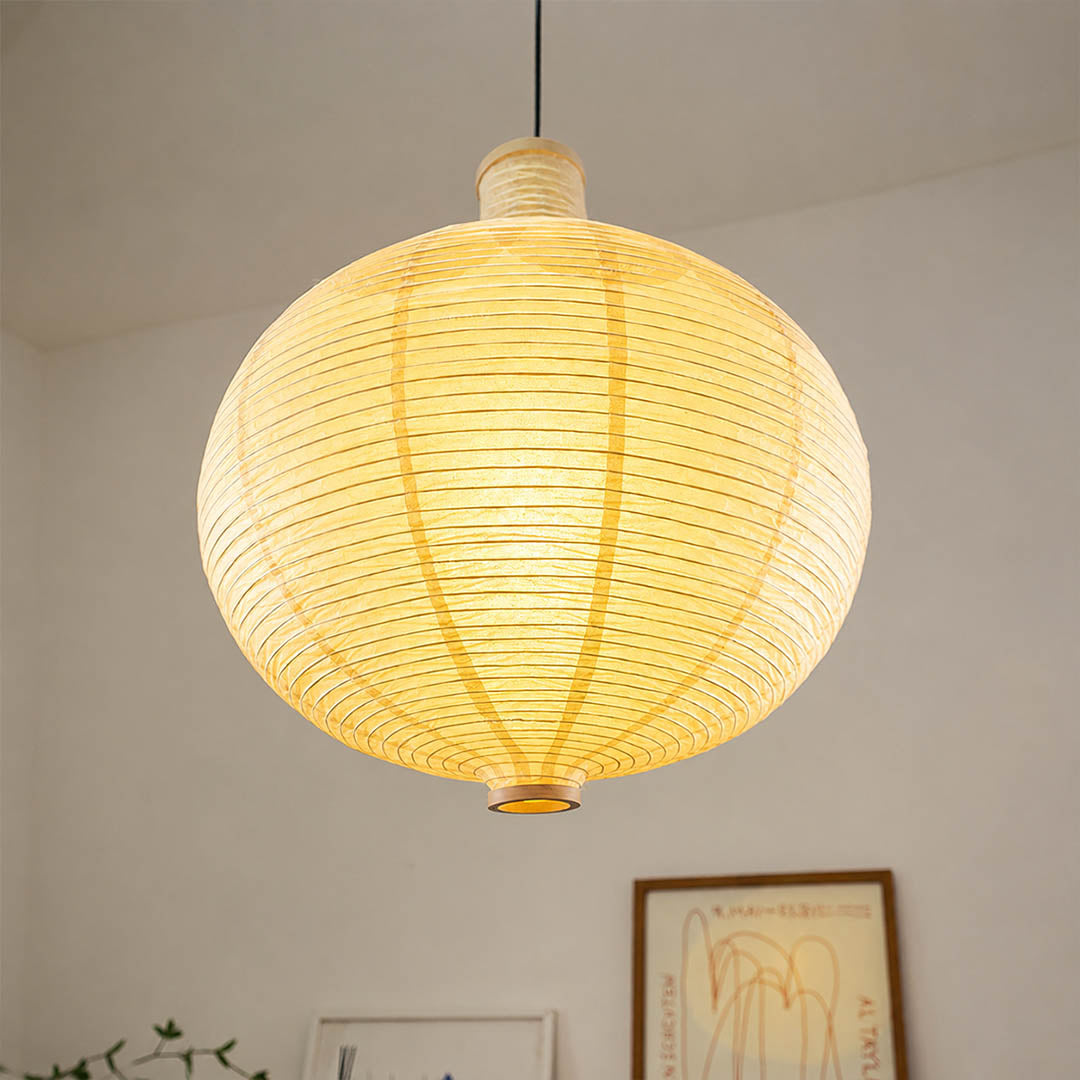 Mayu pendant light white wire suspension cord adjustable canopy detail close up architectural minimalist
