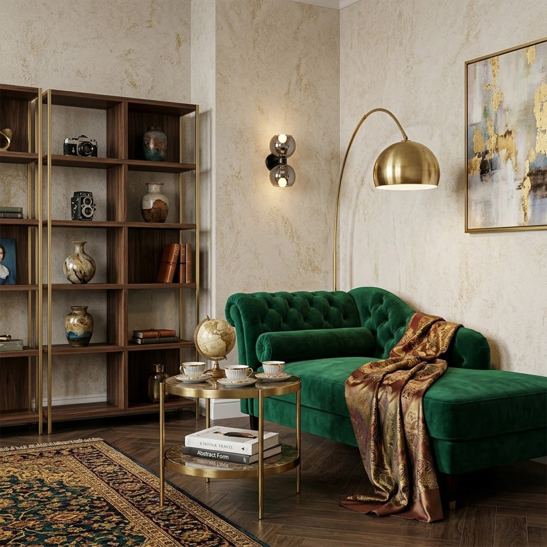 Mira wall sconces in a row along hallway warm even rhythm modern interior