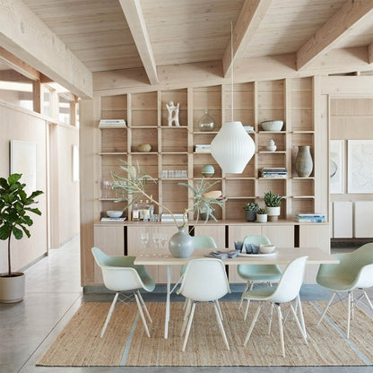 Nelson style bubble Crisscross Ball pendant 16 inch living room statement Mid Century modern sculptural architectural warm glow interior