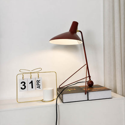 Nocta geometric metal table lamp minimalist modern entryway console metal geometric sleek American home lifestyle interior styled