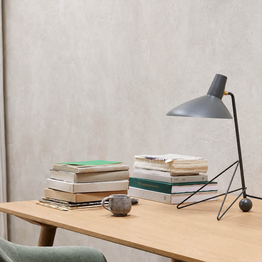 Nocta geometric metal table lamp modern study home office desk metal geometric task light American home lifestyle interior styled