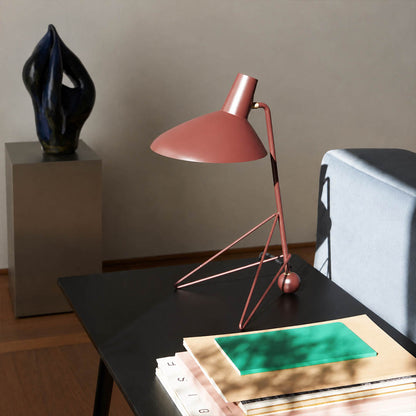 Nocta geometric metal table lamp living room side table metal geometric modern industrial sleek American home lifestyle interior styled