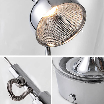 Pebble bulb silhouette glass shape integrated LED craftsmanship detail close up modern minimalist Industrial