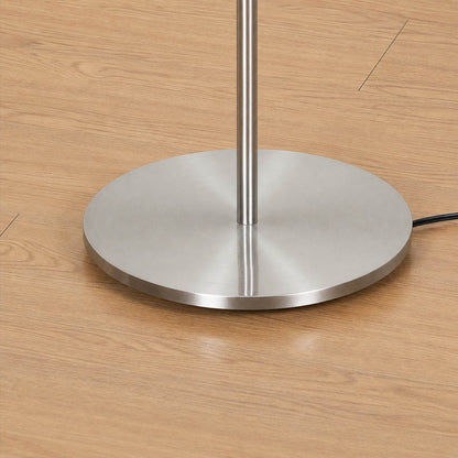perla-chrome-tripod-base-mid-century-detail-09.jpg
Alt: Perla chrome tripod base polished silver hand welded steel mid century modern architectural stability detail close up