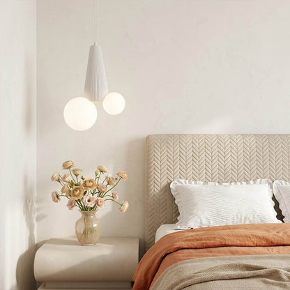 Pop colorful mini pendant light in kids room warm playful interior