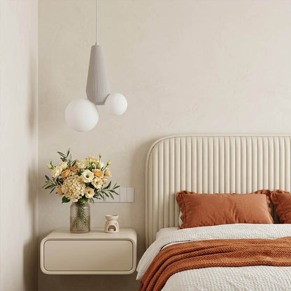 Pop colorful mini pendant light in kids room warm playful interior