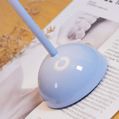 Poppy USB charging port rechargeable battery cordless convenience detail close up modern table lamp