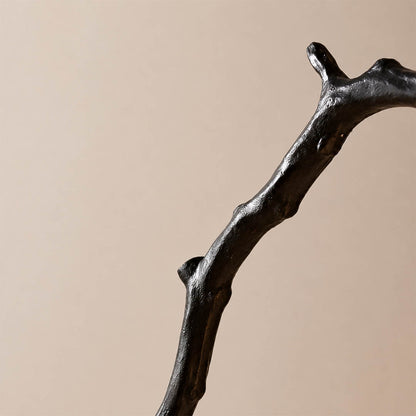 Ramo floor lamp signature sculptural tree branch resin frame organic natural nature-inspired handcrafted detail close up craftsmanship