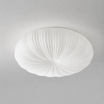 Soren smart flush mount ceiling light 2 sizes 18 vs 22 inch comparison side by side choice helper White