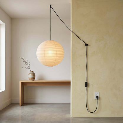 Stuberlighting 196-inch plug-in pendant light cord with on/off switch, ideal for swag lamps.