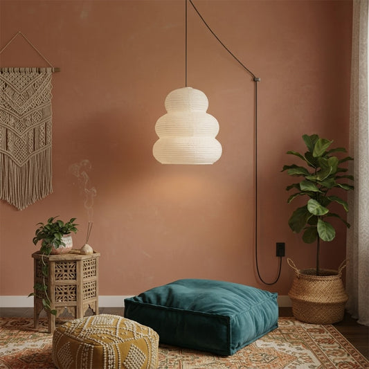 Stuberlighting 196-inch plug-in pendant light cord with on/off switch, ideal for swag lamps.