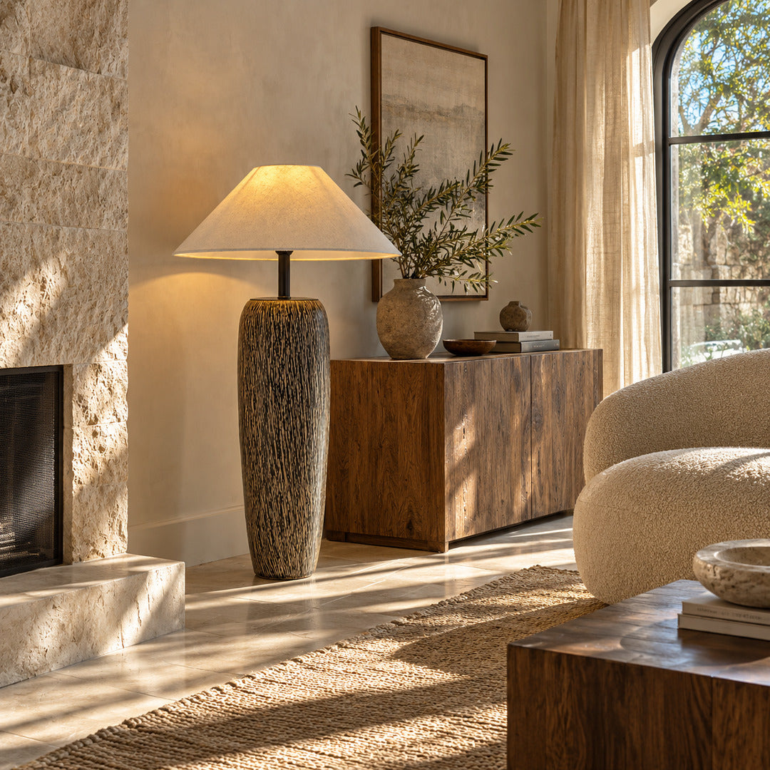 Terra Ceramic Floor Lamp