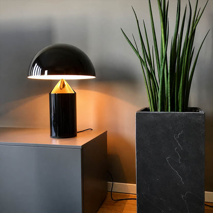 Zelviro table lamp entryway console table accent geometric copper elegant welcoming American home lifestyle interior styled